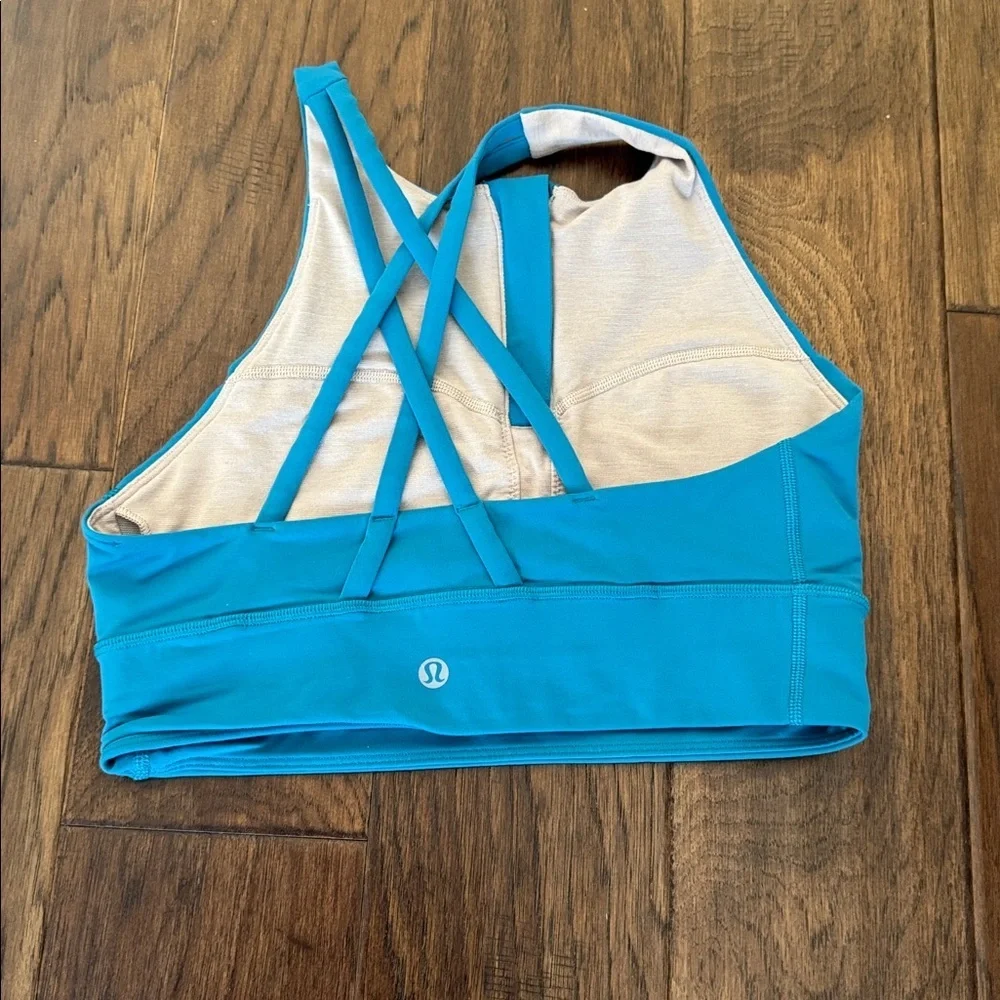 Lululemon Energy High Neck Longline Zip Bra